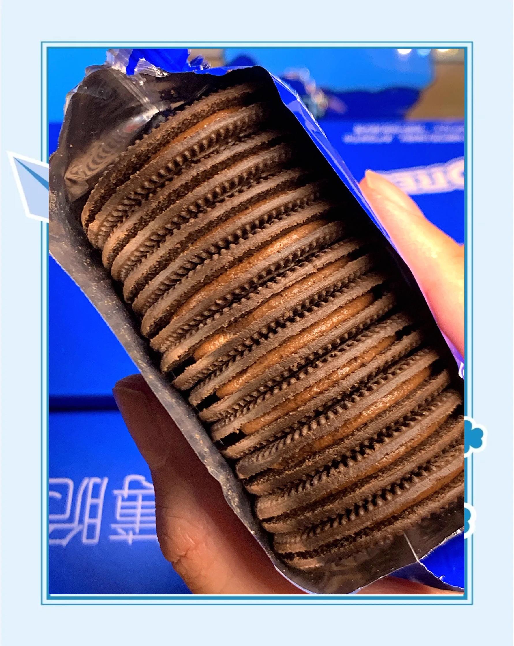 薄脆饼干-黄油薄脆、黑巧薄脆,一口咔嚓