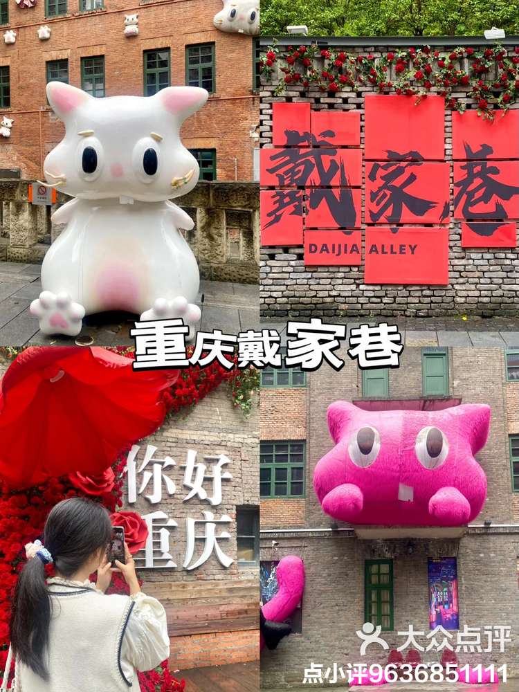 打卡戴家巷,从戴家巷穿越到洪崖洞_牛奶