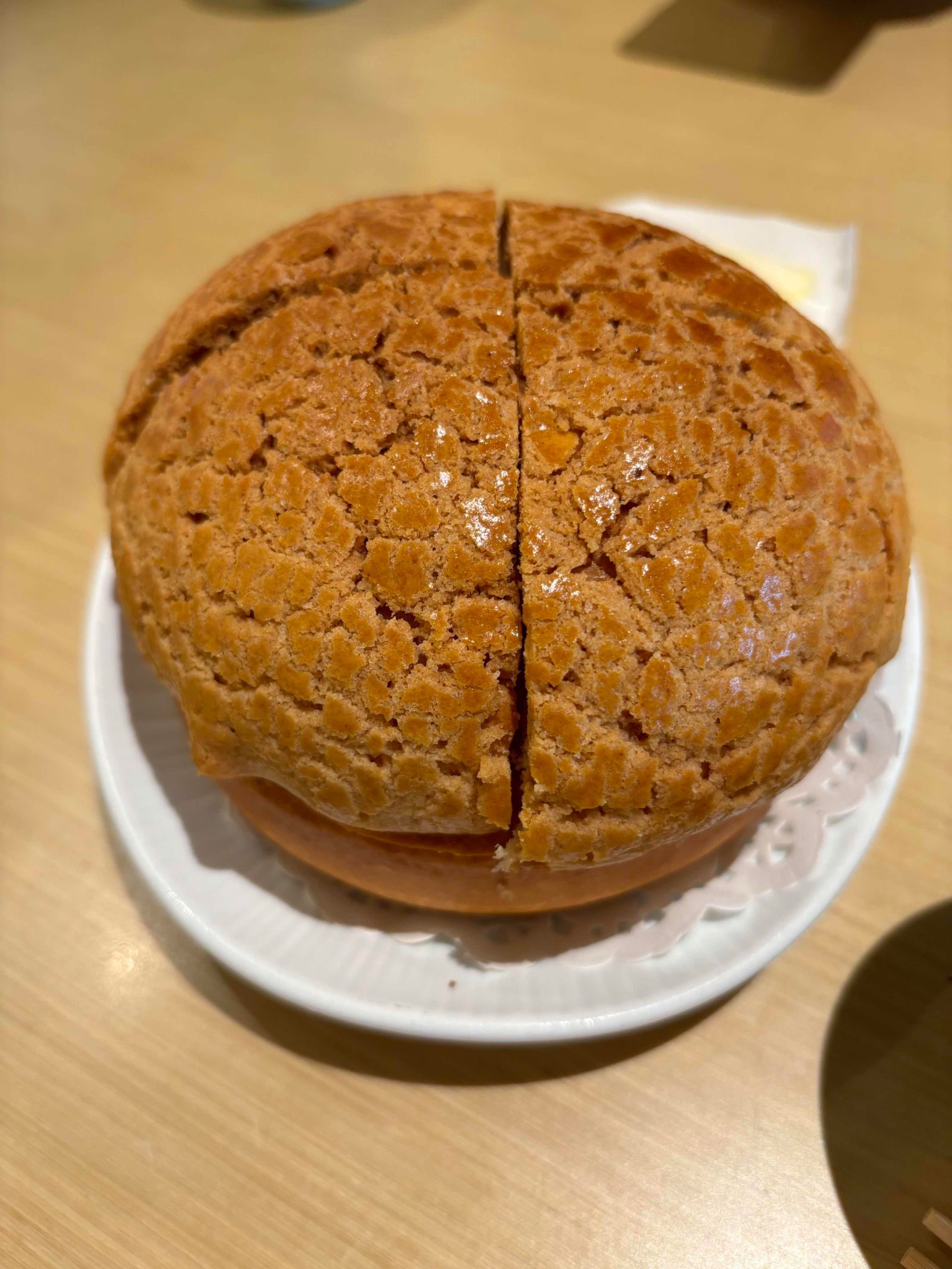 港式茶餐厅必吃的黄油菠萝包_生鲜食品