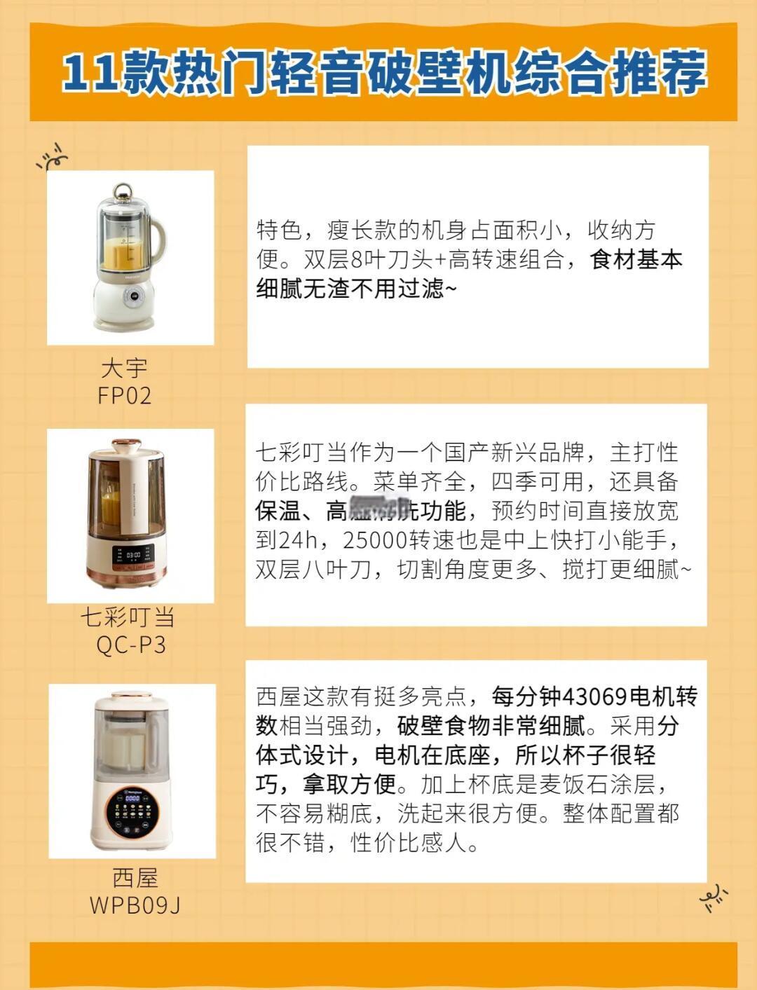 破壁机的用途和功能破壁机可以做什么