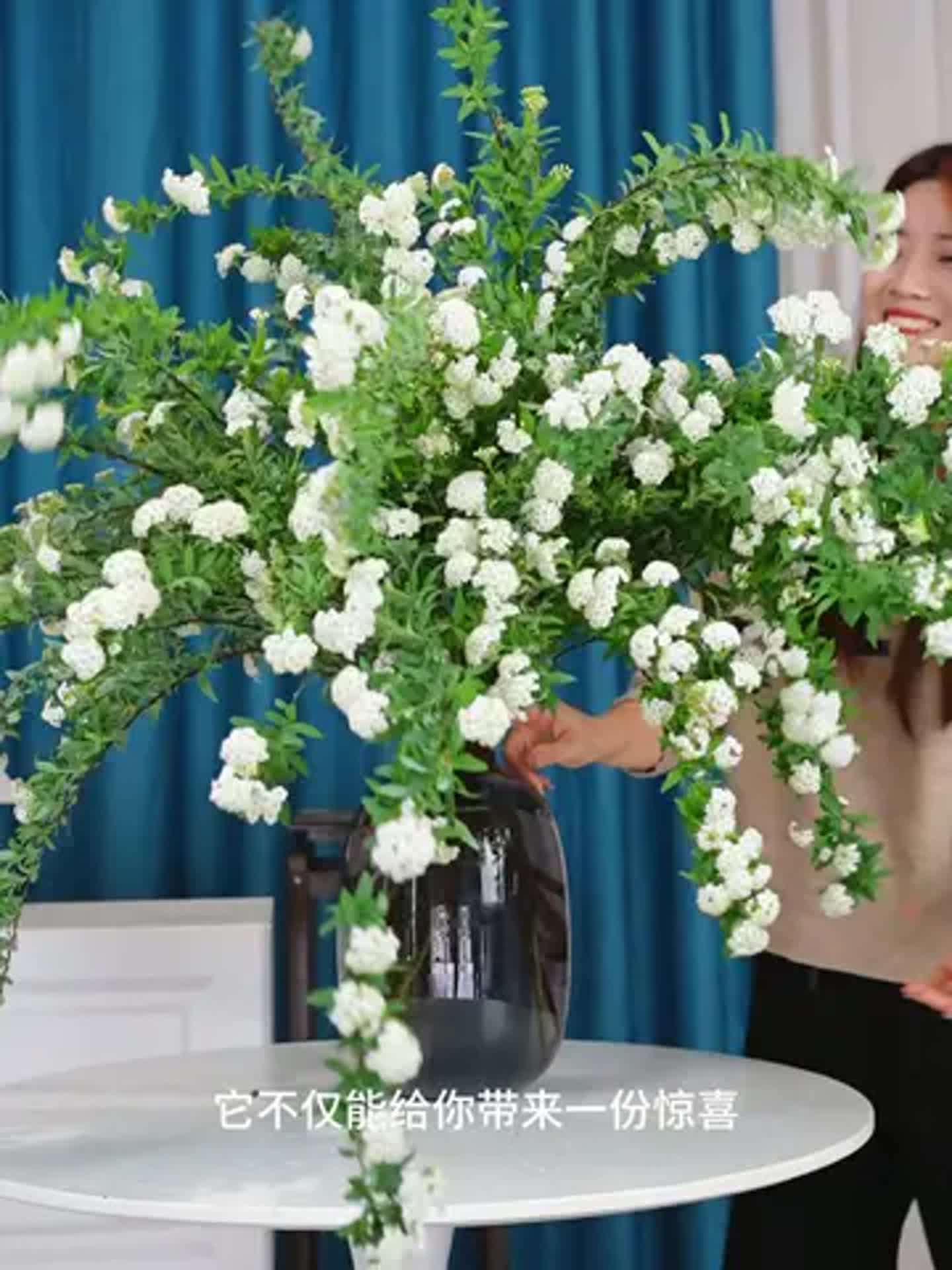 姿态很美,也不占太大空间。_鲜花绿植