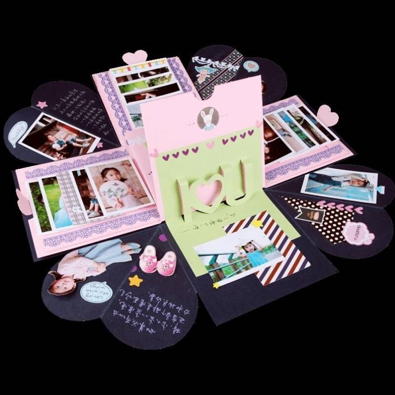 哇!这些DIY相册创意超赞!_纸品