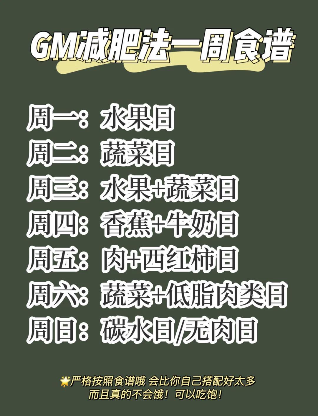 gm减肥法真的有效吗gm减肥法健康吗