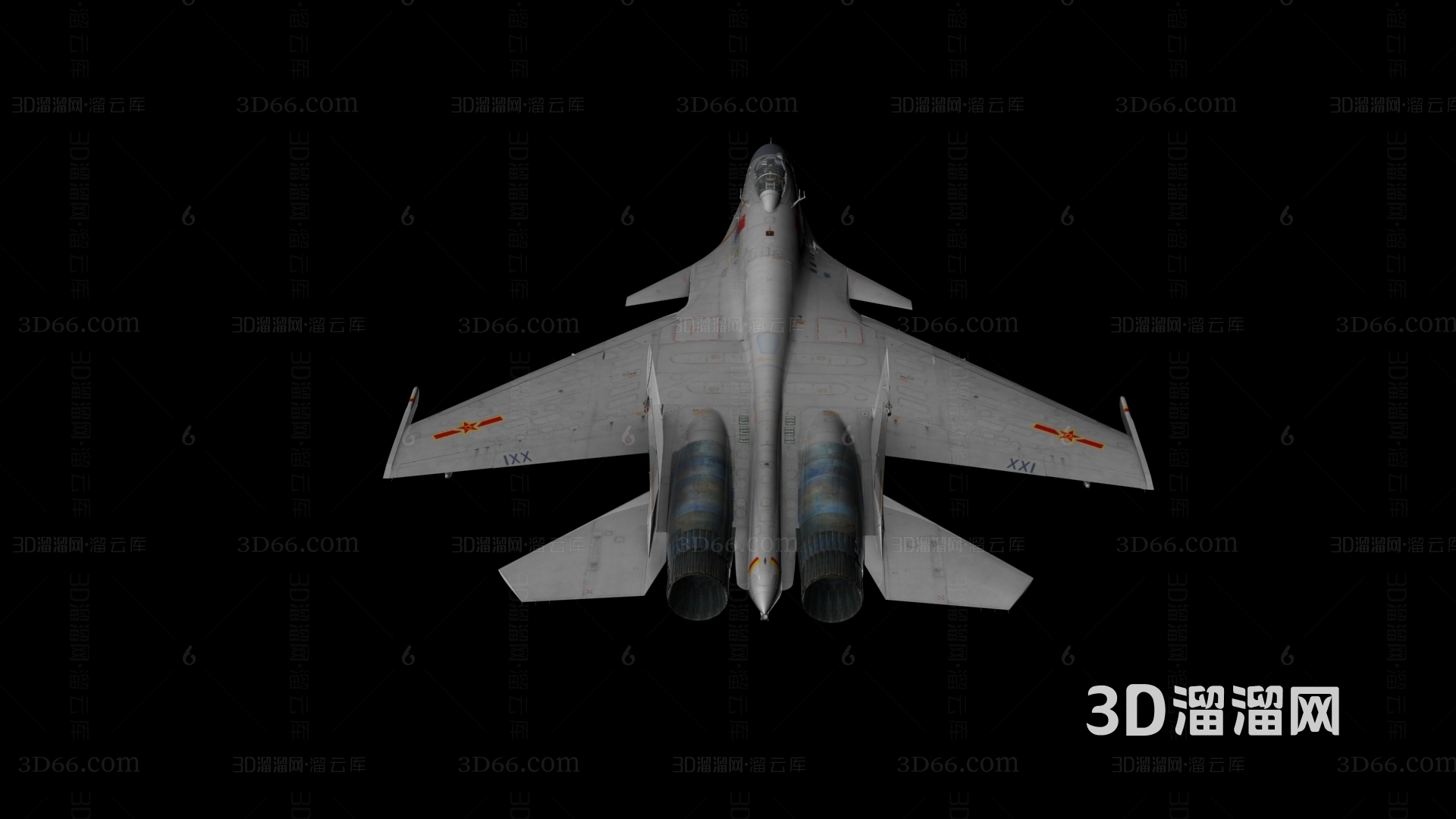 中国海军的骄傲,1:100歼15模型