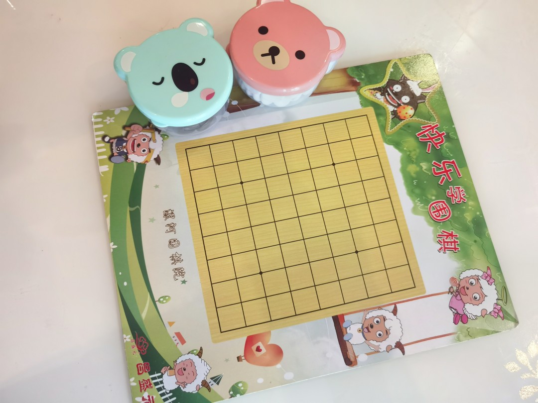 周末份的快乐,有这版Q萌的围棋给的。