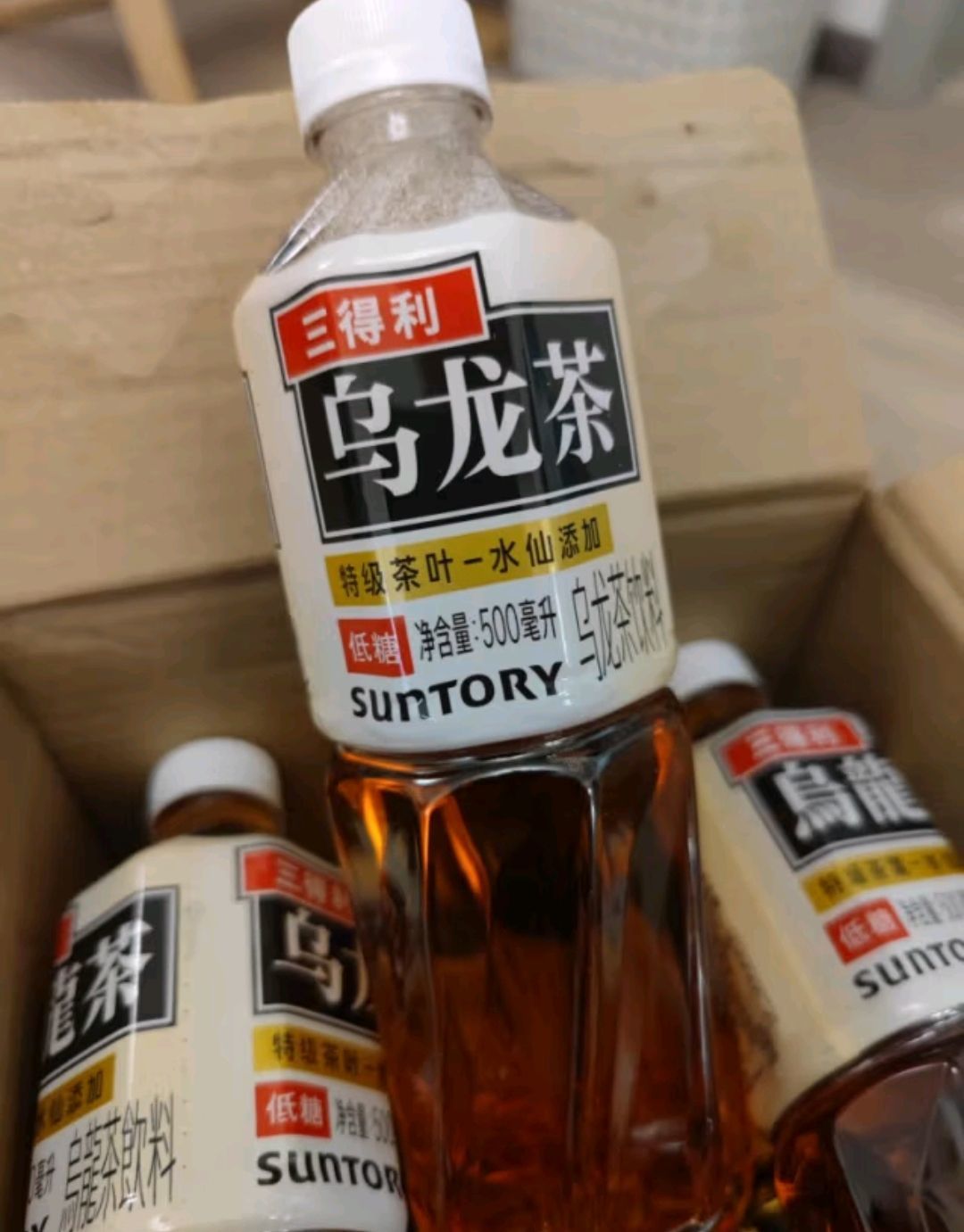 三得利黑乌龙茶,存粹好茶_茶类饮料