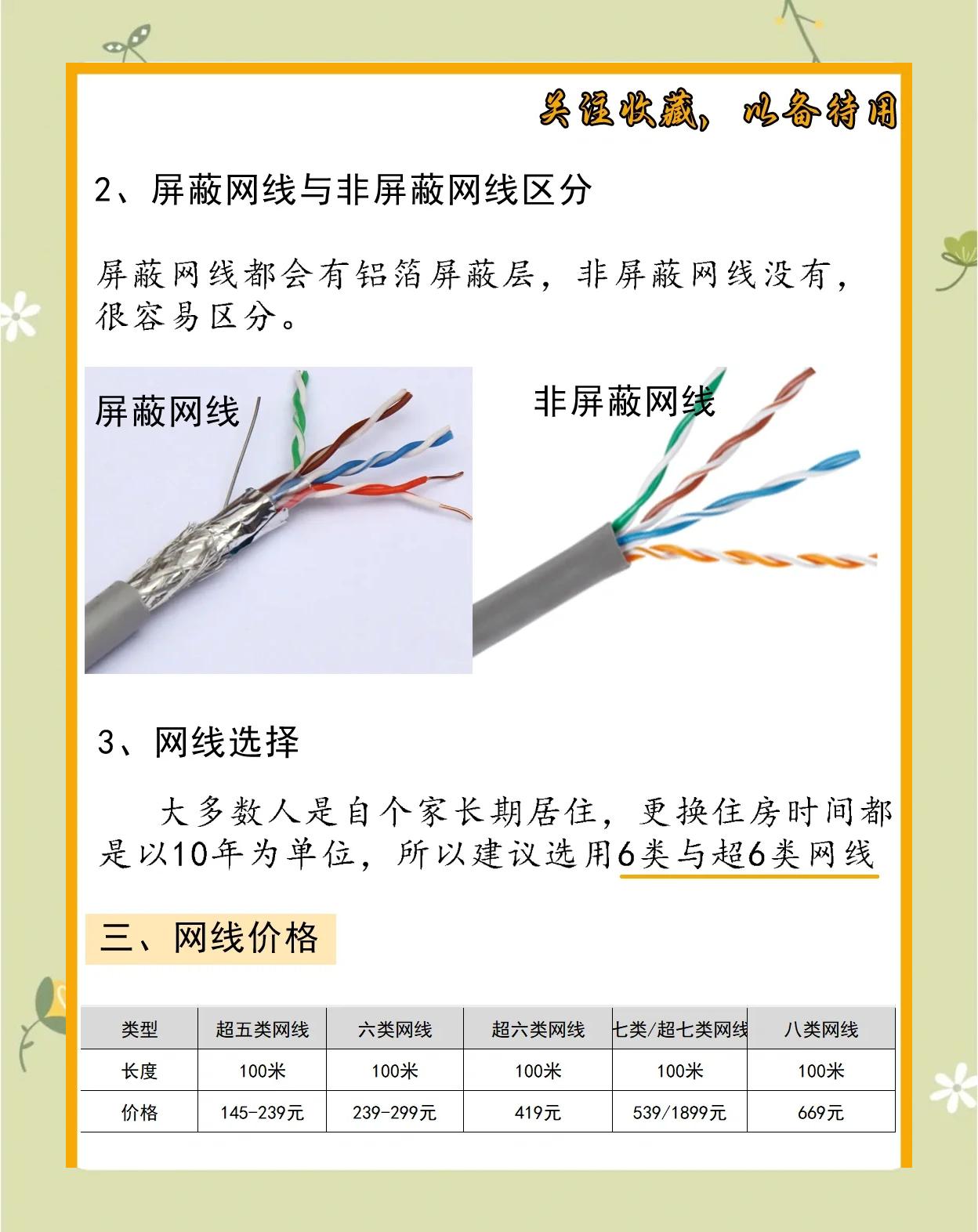 家庭装修到底需不需要七类网线?_网线