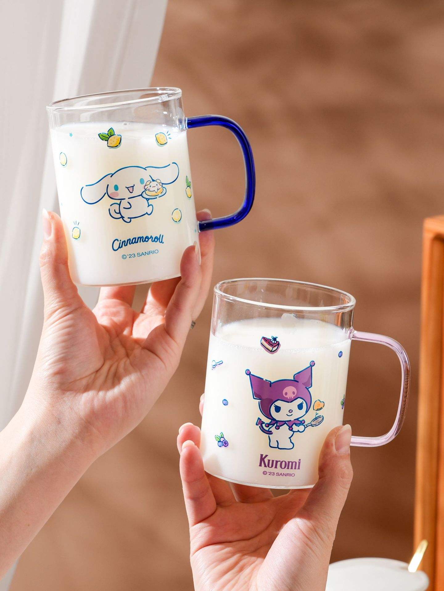卡通玻璃杯:生活的诗意享受_水具酒具