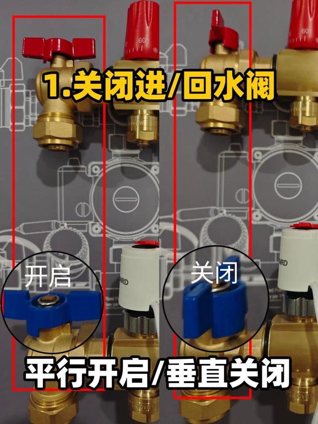 暖气管道锁闭阀怎么打开要注意什么的呢