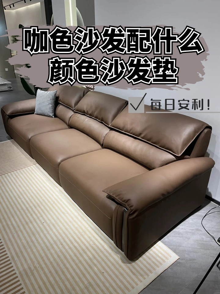 亲们说说土黄色的沙发配什么颜色沙发垫好看