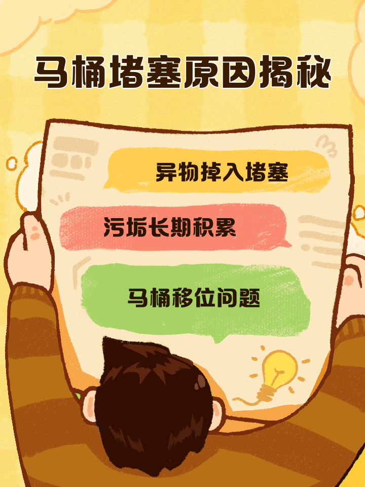 马桶为什么会堵马桶堵塞的原因及解决方法