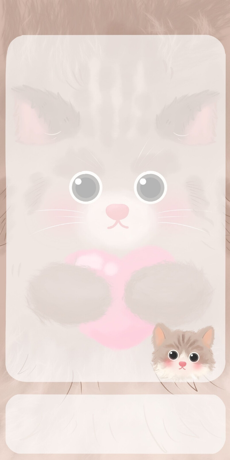 卡通猫猫壁纸,让你的手机更加温馨可爱!手机壁纸