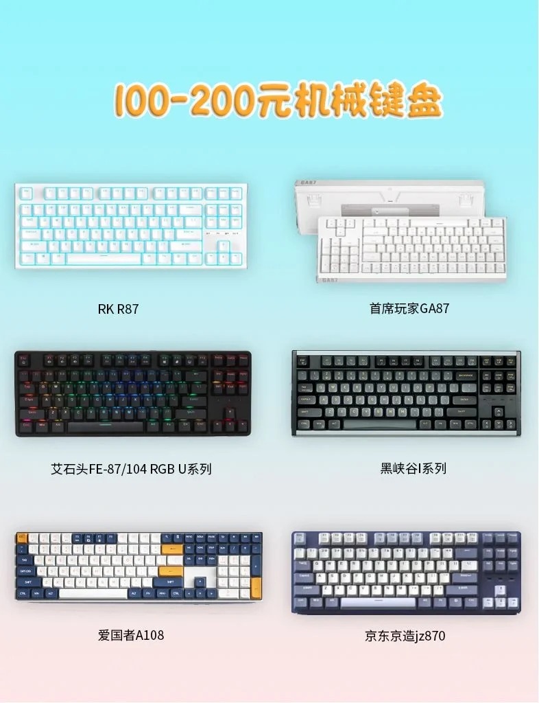 IKBCC104机械键盘详细参数_游戏硬件键鼠外设