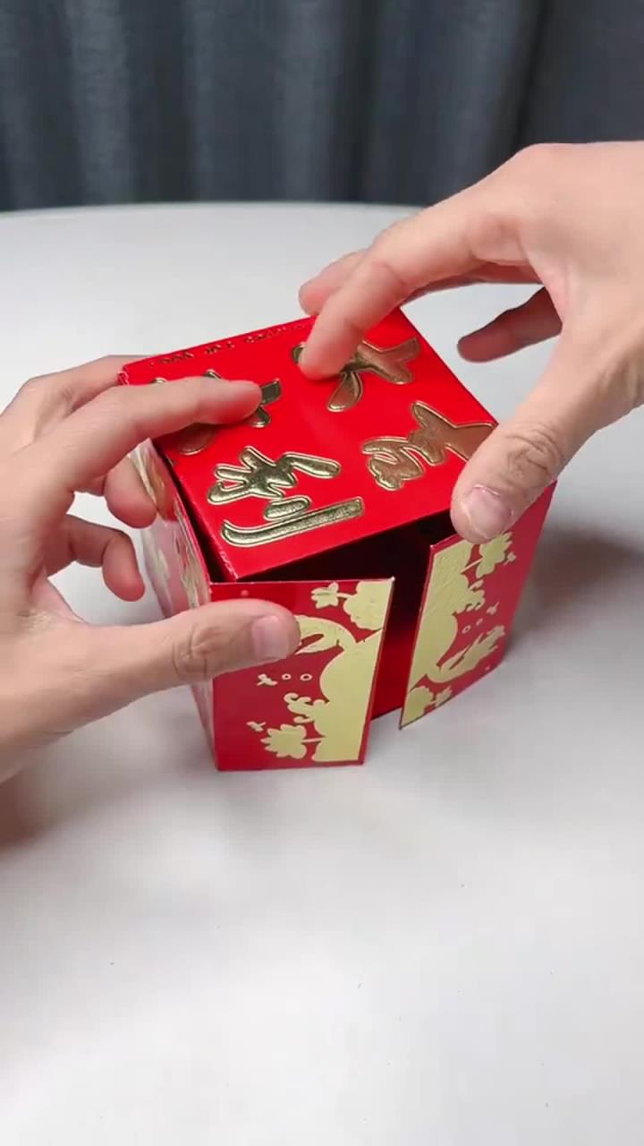 哪位清楚酒盒怎么做灯笼