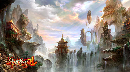 【高清图】《斗破苍穹OL》斗气大陆地图首度公开图5