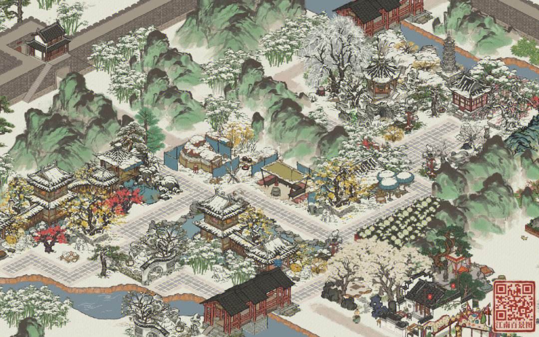 江南百景图,雪宴未领取,如何补领归汉冬至建筑?