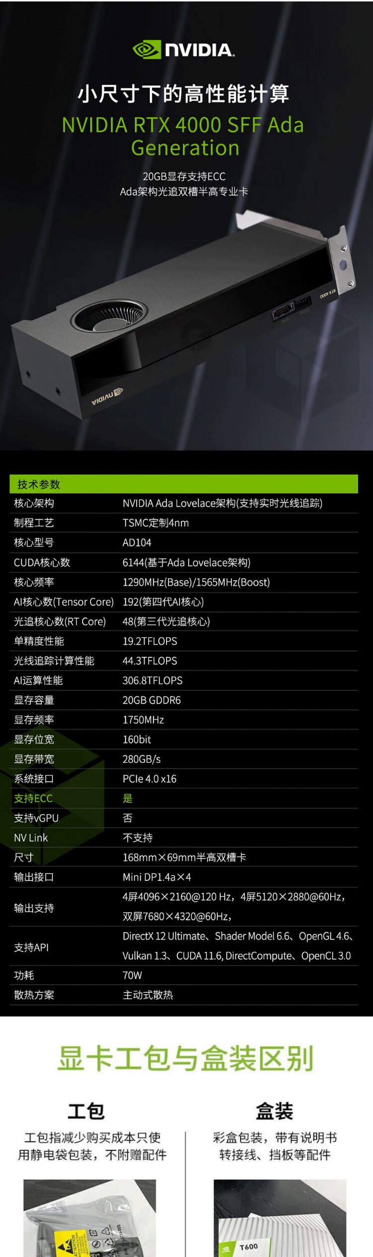 NVIDIARTX2000Ada详细参数_显卡