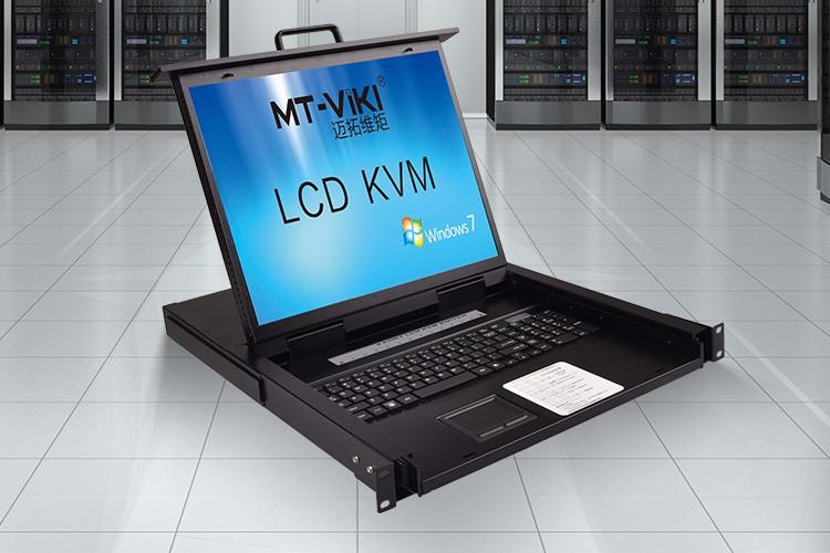 瑞南19寸单口KVM数字LCDKVM切换器RKVM-1901