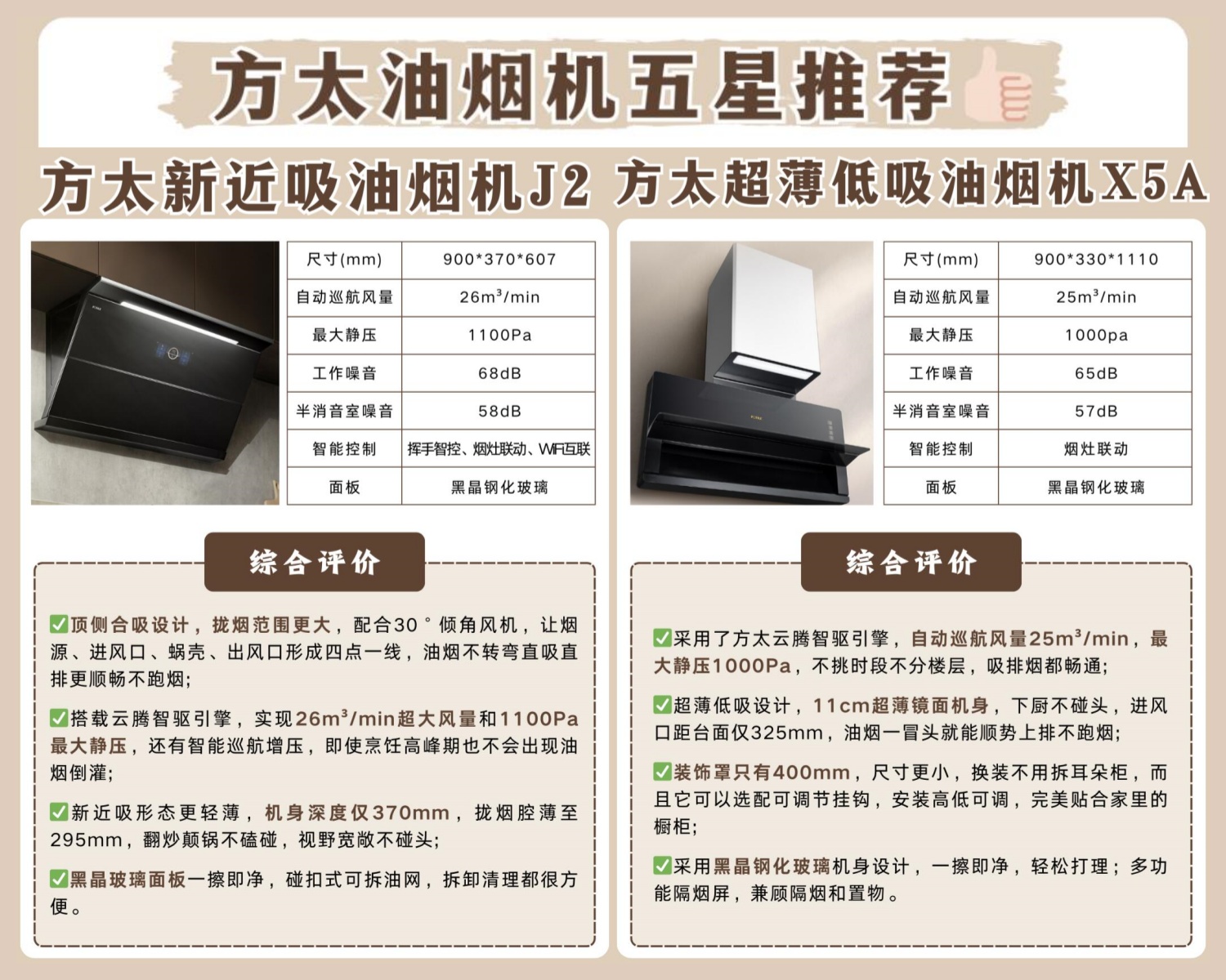 侧吸抽油烟机方太jq22tsjq01ts二者有什么区别