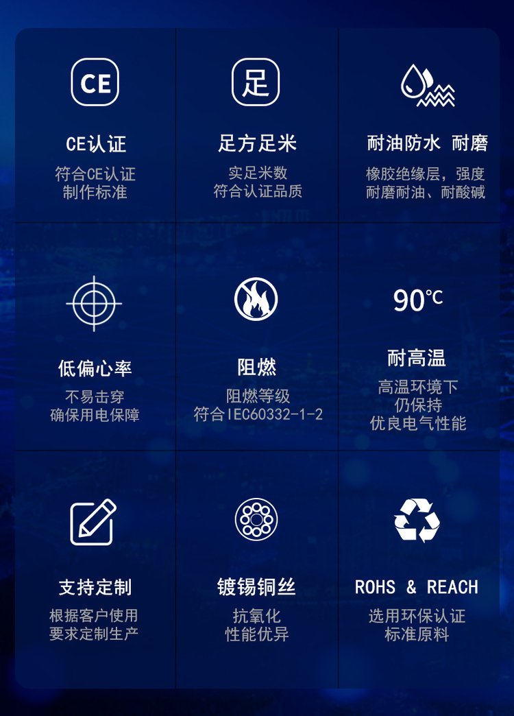 CEFR船用电缆型号规格CEFR船用电缆售后服务