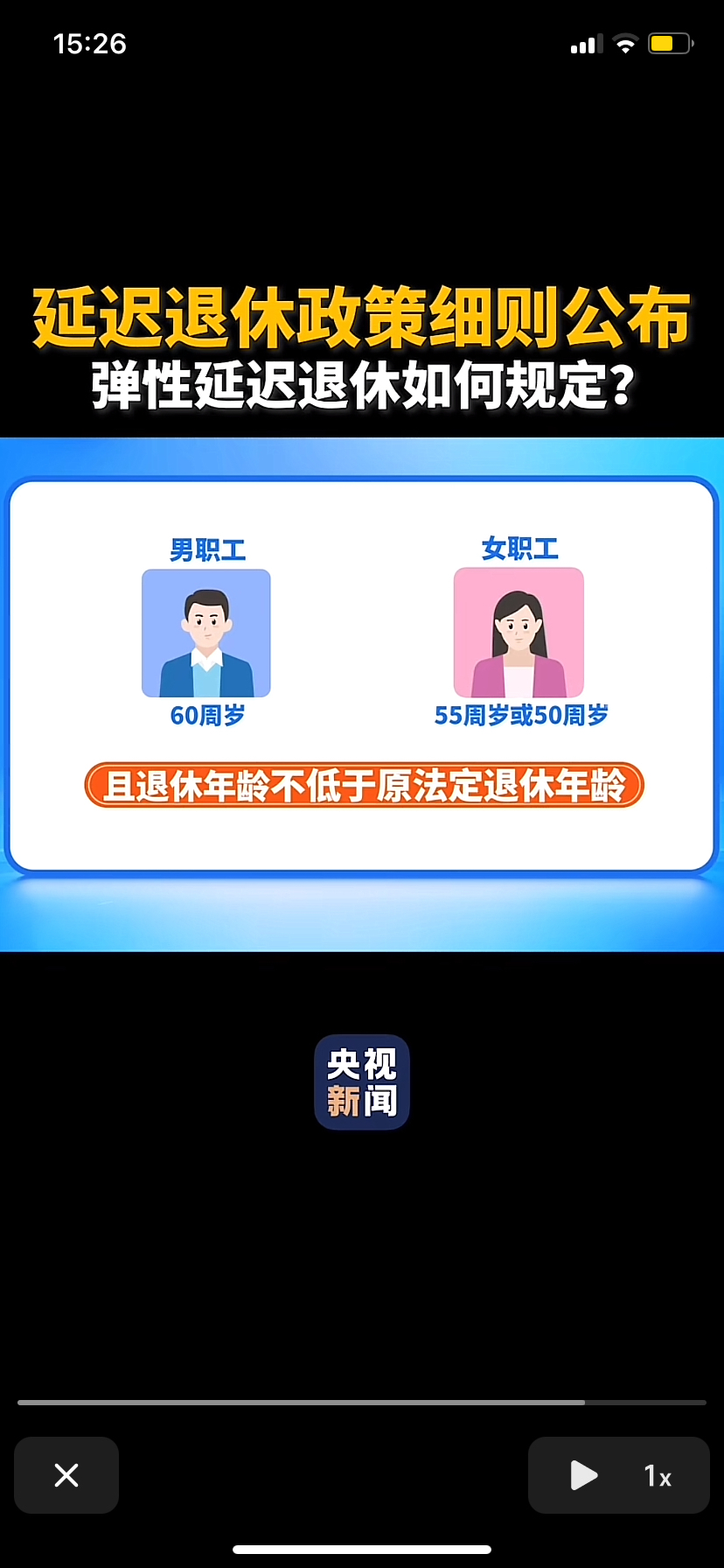 女性退休年龄延长至65岁?方案或于2025年正式实施视频