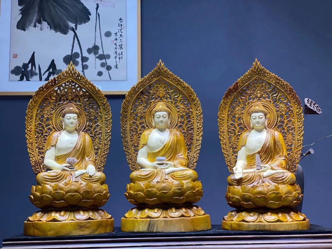 寺庙里摆放三宝佛都是哪三尊佛关于佛教佛像三宝佛的来源历史