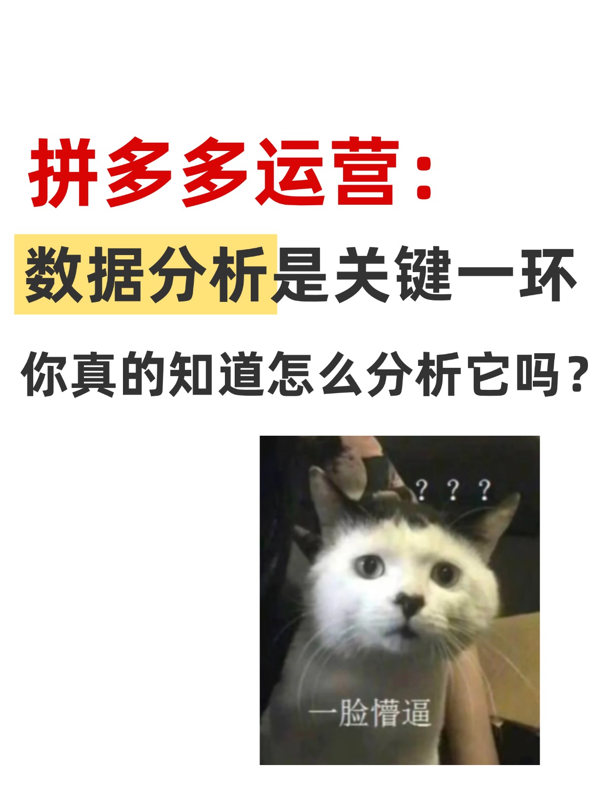 拼多多运营现在做拼多多是不是越来越难了?视频