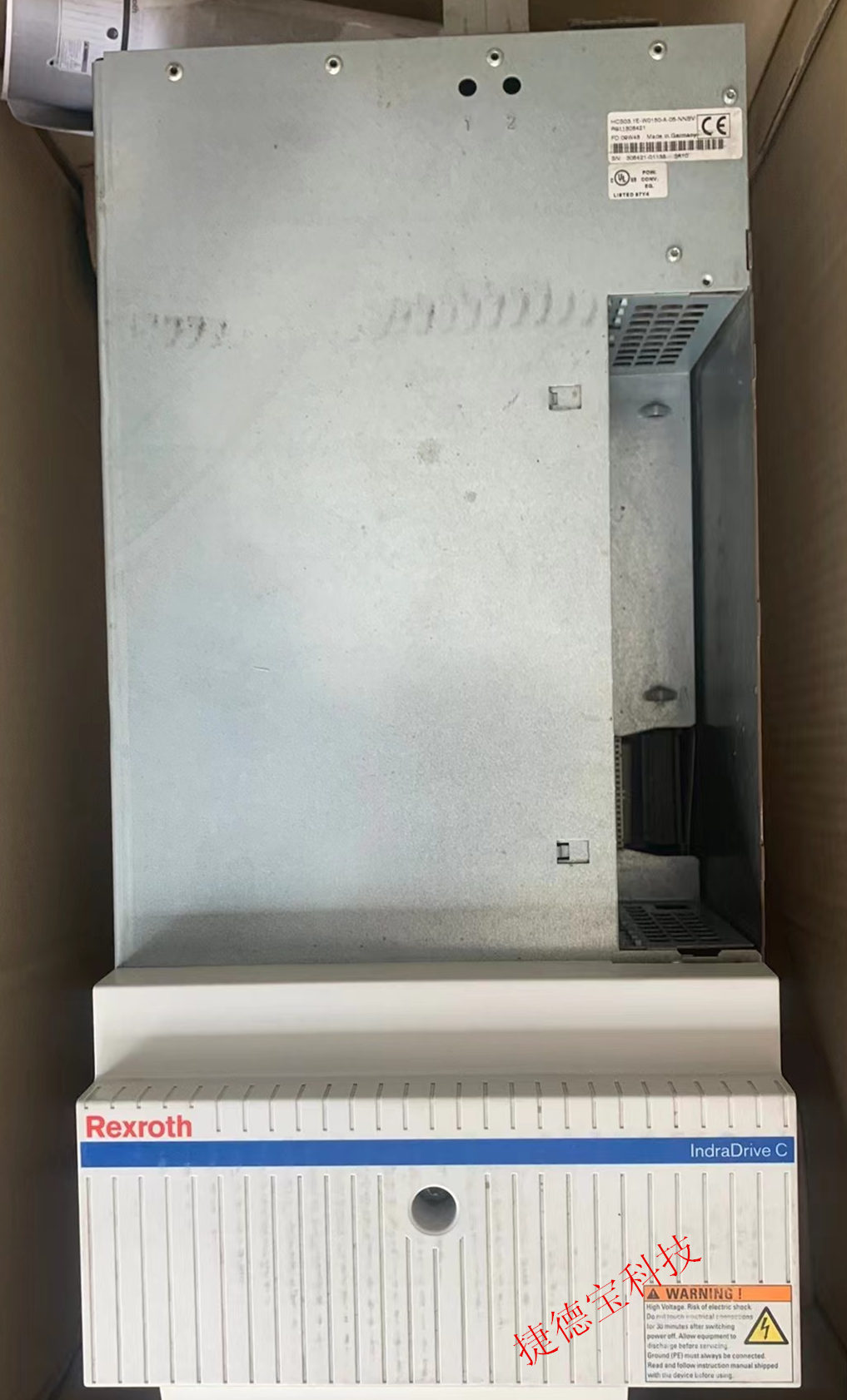 博罗力士乐伺服驱动器报警F8022编码器故障维修技巧视频