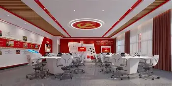 多媒体数字党建展厅,红色文化宣传室,VR全景云端党建馆全国