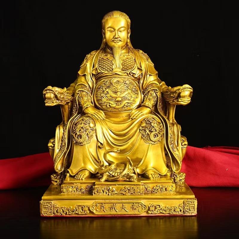 水神北帝爷神像北帝庙供奉北方之神风调雨顺玄天上帝神像生产