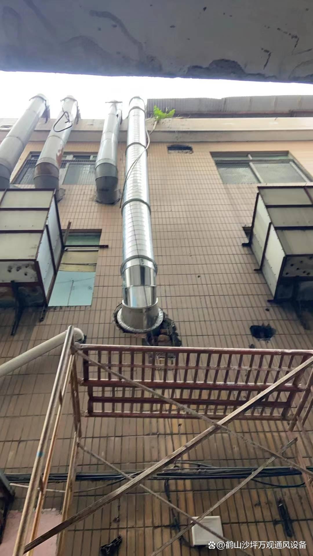 北京朝阳厨房排烟厨房排烟管道设计安装300*400