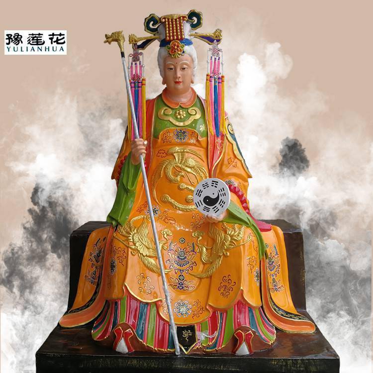 无生老母来历简介无极老母神像介绍大型十二老母神像批发价