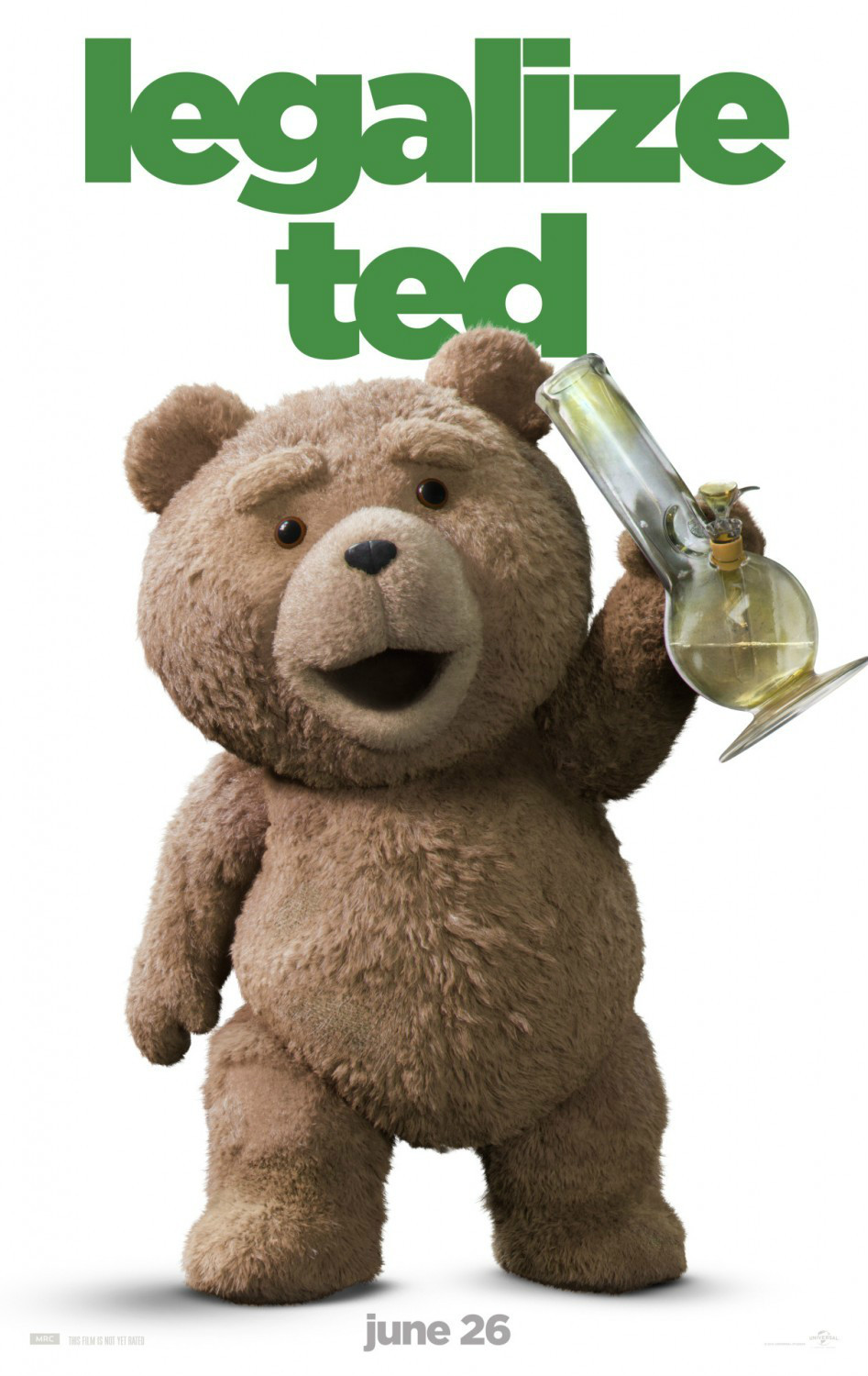美国电影ted熊毛绒玩具正版泰迪熊公仔贱熊会说话嘴会动