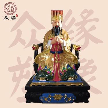 天皇地皇人皇母神像老君山金殿供奉五母神像定做五位娘娘神像