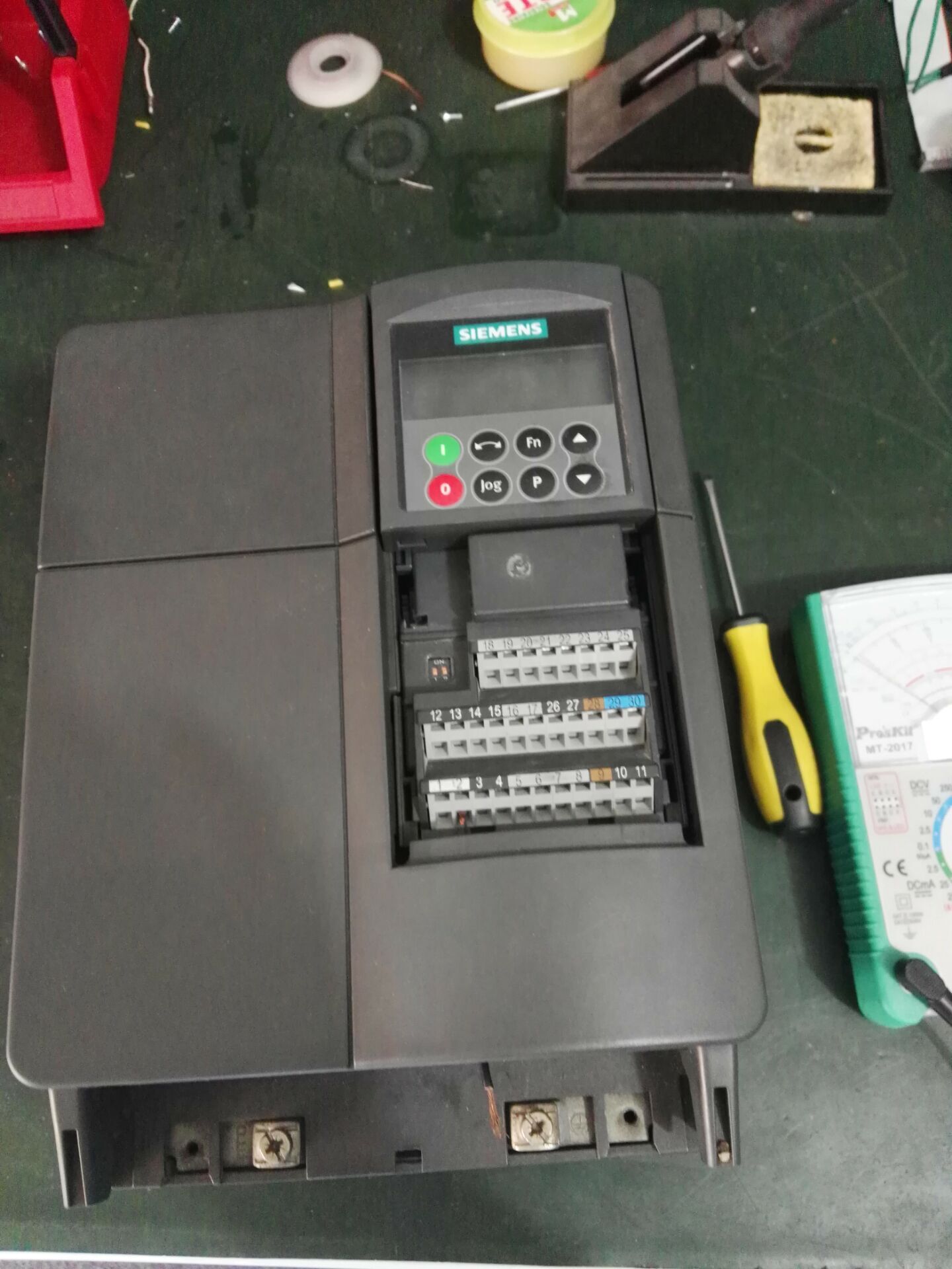 西门子变频器F0023代码维修西门子MM430变频器输出故障维修