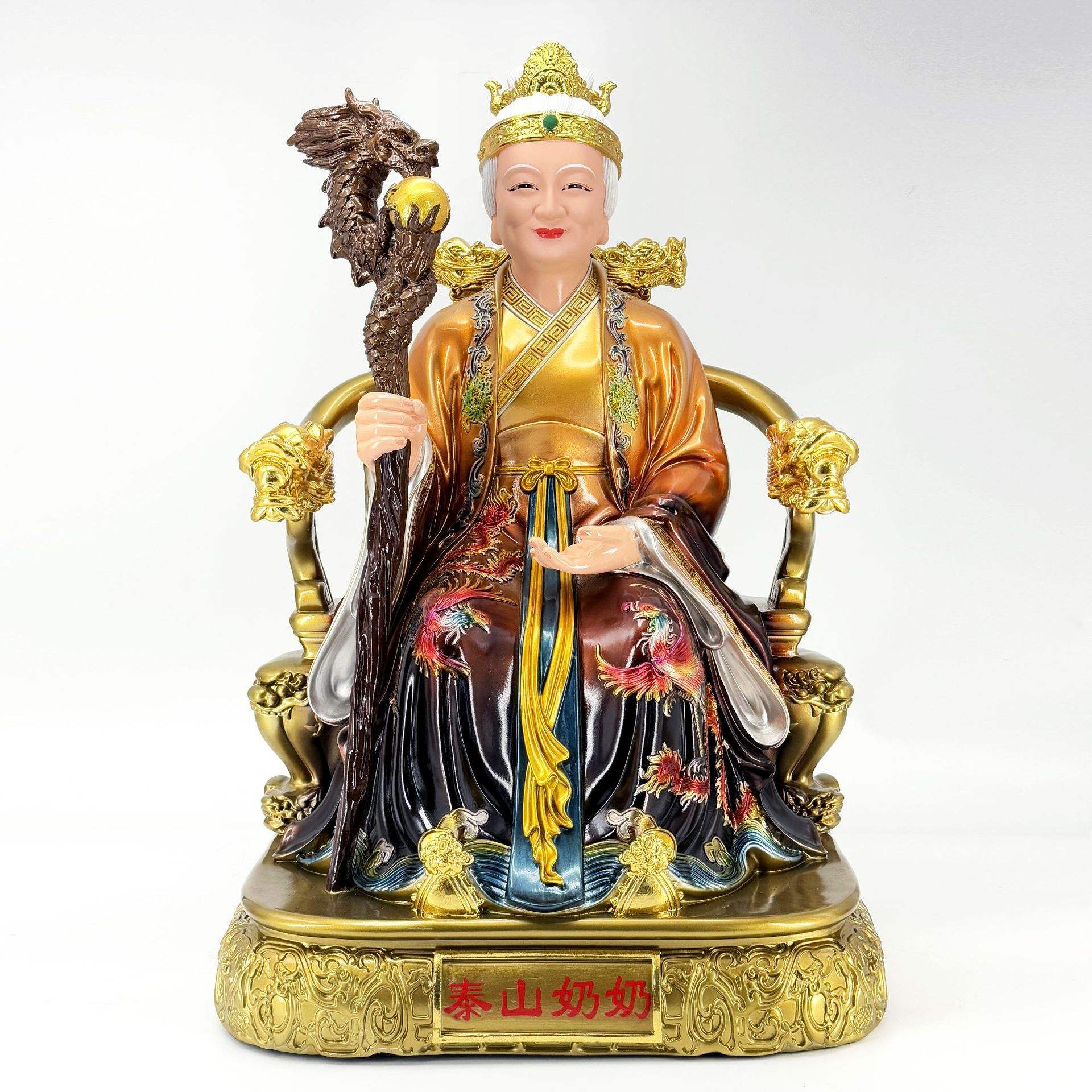 财神奶奶神像后山奶奶佛像奶奶像神像神仙奶奶佛像