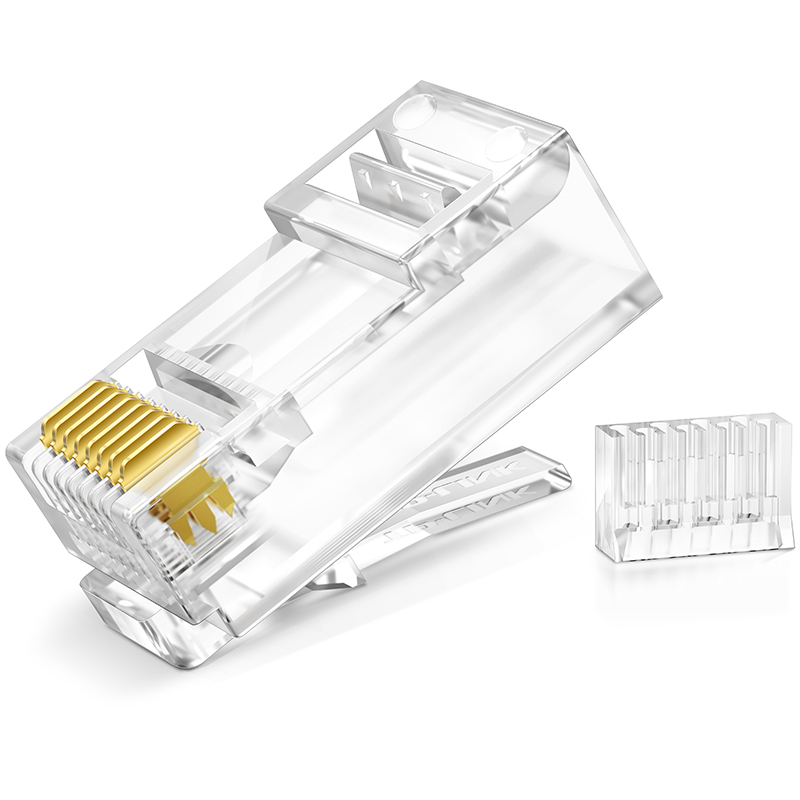 TP-LINK5类水晶头超五类水晶头网络/盒装水晶头100个/盒