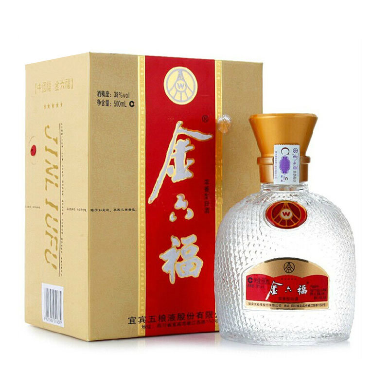 52度/38度四星金六福金六福500(ml)
