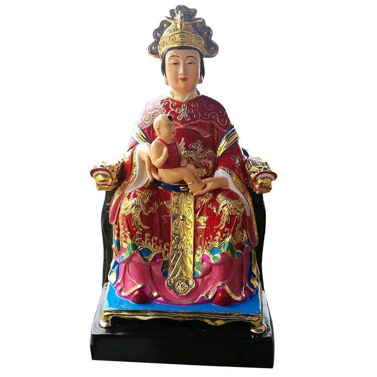 圣母娘娘神像简介九大圣母娘娘神像民俗文化圣母奶奶神像生产