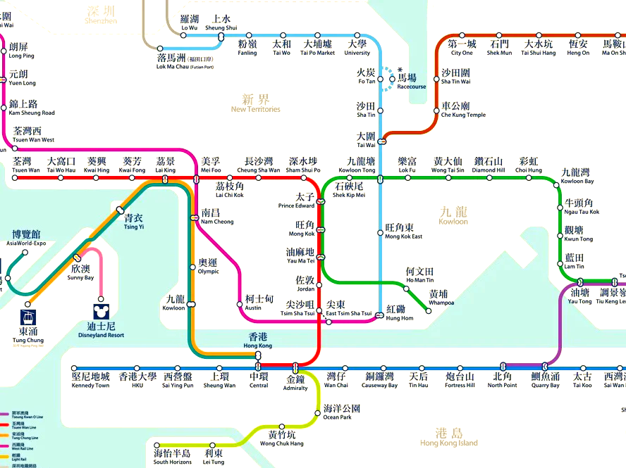 大陆开车去香港的所有路线及通关口岸(2024)指南