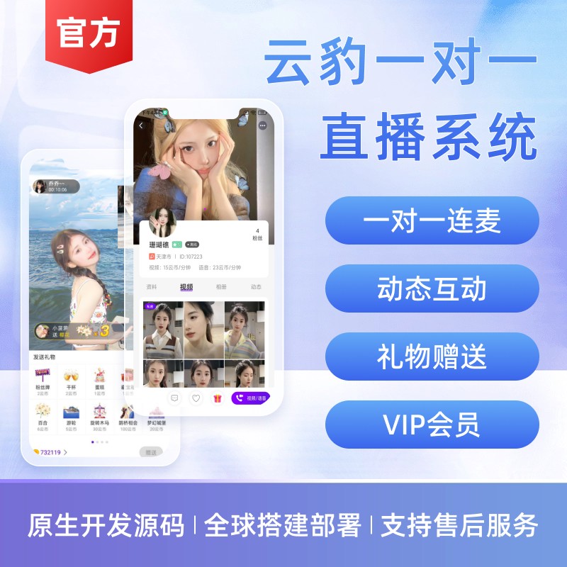 一对一聊天平台一对一聊天软件一对一聊天APP