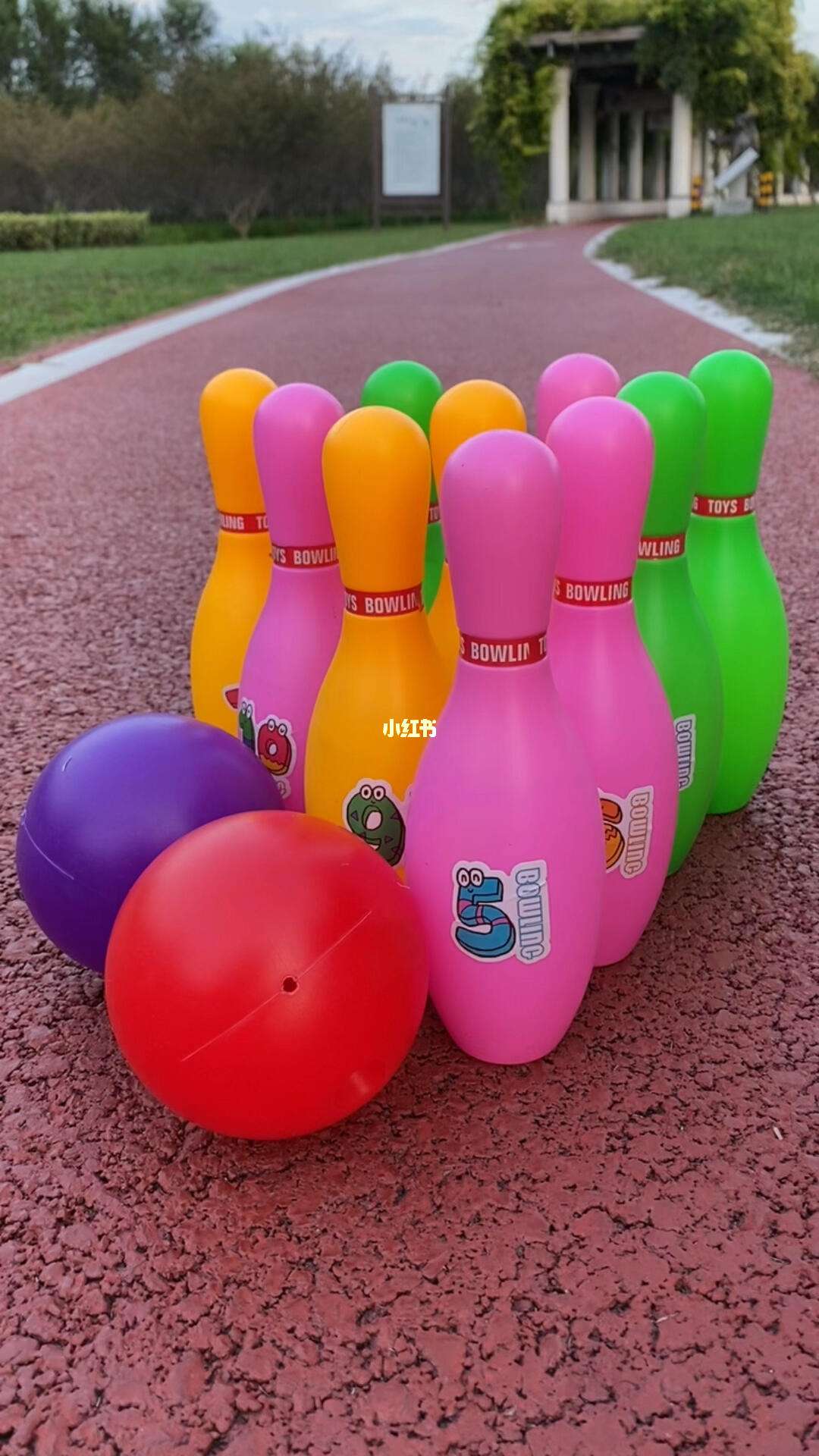 大号pu玩具保龄球pu全彩印玩具保龄球套装组合