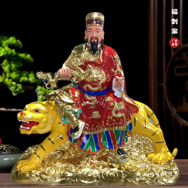 十位大中医之祖十位大药王佛像骑虎药王塑像药王菩萨佛像