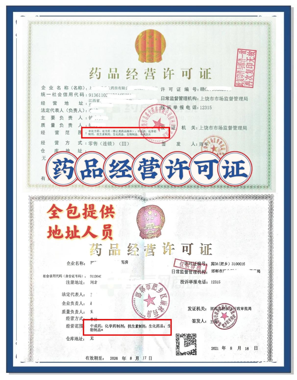 药品经营许可证办理条件及所需资料(2023年)