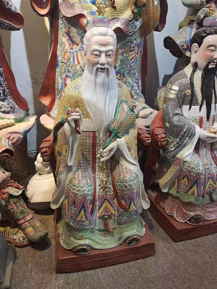 供应祖师爷佛像寺庙泰山爷佛像老君爷神像图片视频