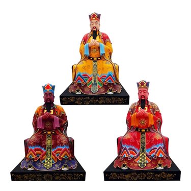 通天老祖神像三清祖师爷通天教主像太乙救苦天尊混鲲老祖塑像图片