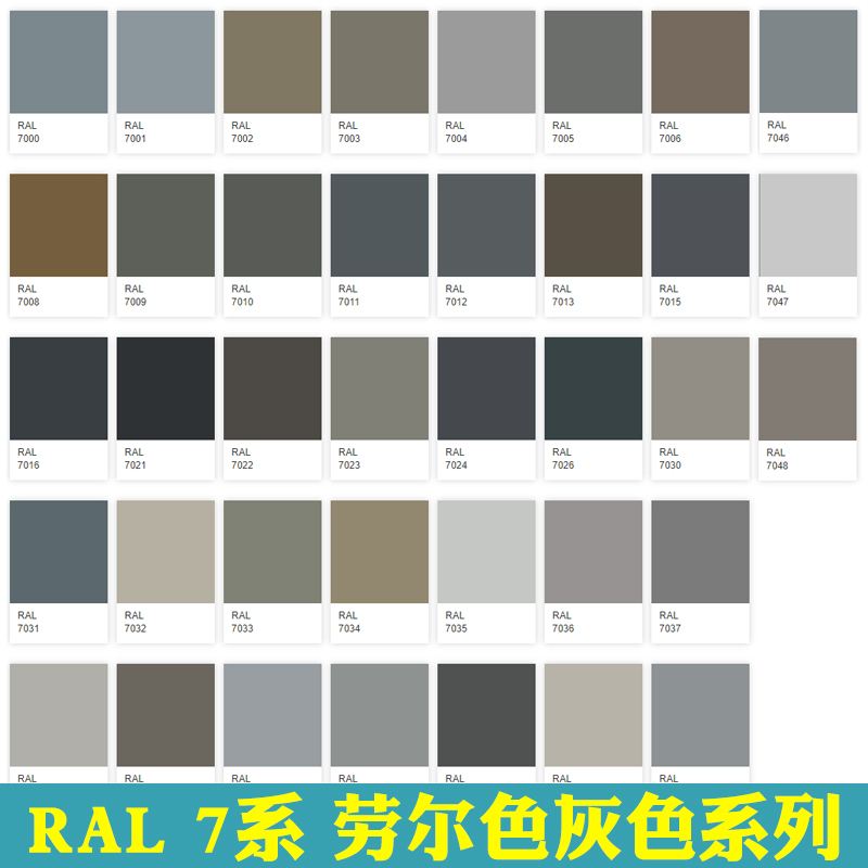 ral7040代表油漆的什么颜色_成都十大装修公司