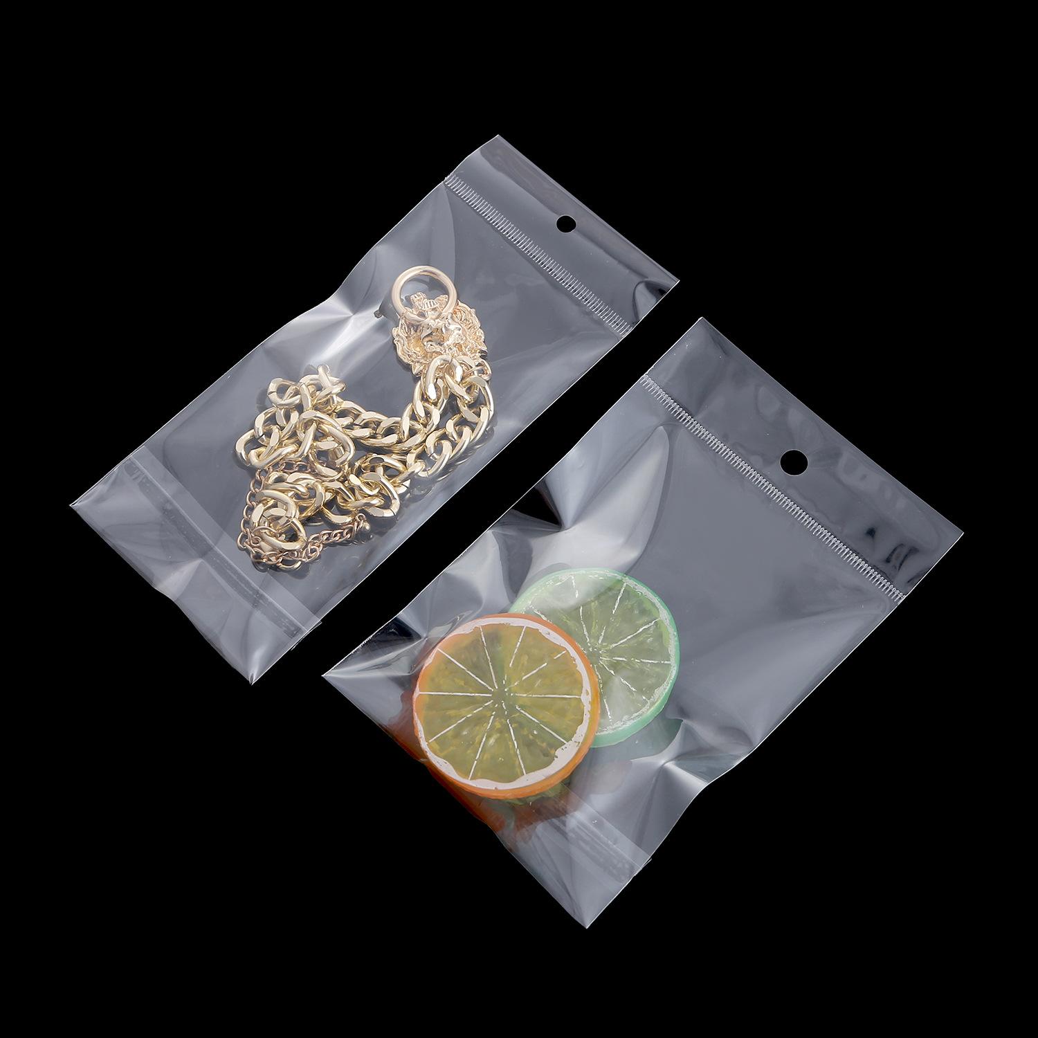 现货多规格OPP卡头袋/自封袋/自粘袋/不干胶袋/塑料袋/饰品袋