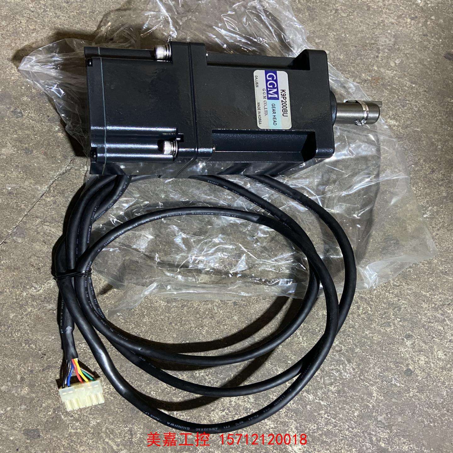 韩国GGMmotor90W单相感应电机K9IS90FC端面90mm