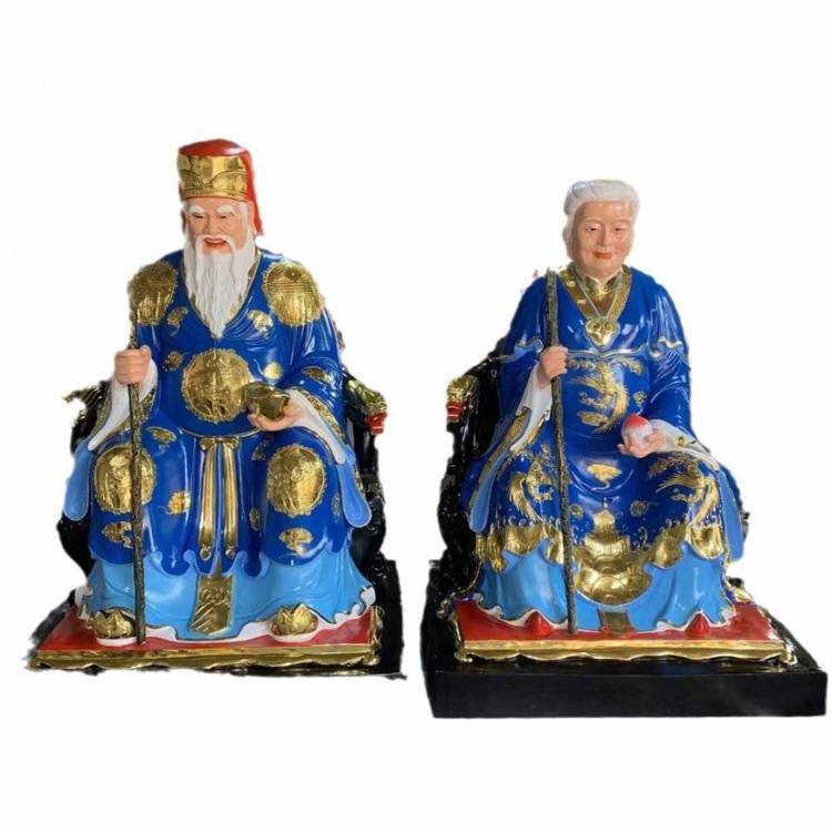 福德正神佛像民间俗称土地公神像福德老爷雕塑家用土地爷神像